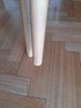 Mesa Nordica De Melamina Blanca 0.90 X 0.90 Y Cuatro Sillas 4