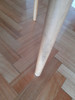 Mesa Nordica De Melamina Blanca 0.90 X 0.90 Y Cuatro Sillas 5