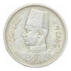 Moneda 2 Piastras Egipto Plata 0.835 1937 Faruq Km 365 0