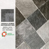Ceramicos Lourdes Mediterráneo Gris 56x56 Precio Por Caja 1