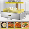 Calentador De Alimentos Comercial Vevor, Mesa De Vapor De 1 2