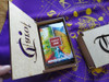 Caja Cofre Porta Tarot, Rectangular ,pintada Y Tapa Calada! 5