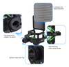 Microfone De Plástico Mic Shock Mount Anti-holder Stand Meta 2