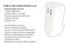 Adaptador Enchufe Universal Usb Doble 2.4a Toma Corriente 4