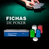 Jogo Kit Poker: 100 Fichas Premium 6