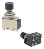 4 Pulsadores Push Switch Interruptor 5a 250v Negro Na Nc 0