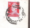 Argentina 1957 Sobre Circulado  Numero  125a 1
