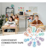 Fitas De Correção Instantânea, Fita Corretiva, Bolso, 10 Uni 2