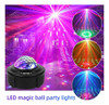 Lâmpada Led De Bola De Discoteca Com Som Luz De Festa Luzes 3