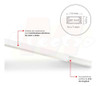 Cable Canal 30x10mm 2 Mts Blanco Kalop Electro Medina 1