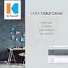 Cable Canal 30x10mm 2 Mts Blanco Kalop Electro Medina 3