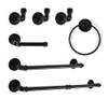 Set De 7 Accesorios Para Baño Industrial Liantral -972r7h9b 0