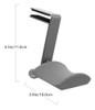 Suporte De Fone De Ouvido Clamp Hook Headphone Hanger Deskto 2