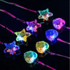 X10 Colgante Luminoso Led Collar Modelos Surtidos Cotillon 2