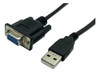 Dafensoy - Adaptador Usb A Serie Rs232, Cable Convertidor De 2