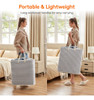 Lifewit Cesta De Lavanderia Independiente De 100 L, Plegable 3