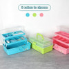Eeaassty Caja De Almacenamiento Portátil De 6