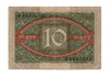 Alemania Weimar Billete 10 Marcos Año 1920 P#67 1