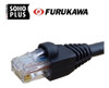 Kit 5 Un Cabo De Rede 1m Cat6 Furukawa Rj45 Preto Gigabit 2