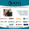 Cable Cámaras De Seguridad Utp Atg 2 Pares 100% Cobre 50mts 5