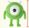 Patrón Amigurumi Monster Inc Personajes Crochet 3