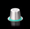 Cápsula Reutilizable Acero Para Nespresso + 10 Tapitas Pegat 1 Cápsula Reutilizable Acero Para Nespresso + 10 Tapitas Pegat 1