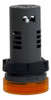 Sinalizador Led 22mm 220v Laranja Ambar Schneider 2