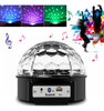 Iluminação De Festa Globo De Espelho Balada Led Rotativa 1
