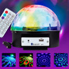 Iluminação De Festa Globo De Espelho Balada Led Rotativa 2