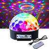 Iluminação De Festa Globo De Espelho Balada Led Rotativa 5