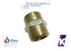 Rosca Con Tuerca 1 Rosca Macho De Bronce Ic Met 2