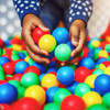 Bolinhas Pacote C/150 Unid Criança Brinquedo Colorido Play 1