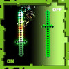 Fun Central Luz Led Para Arriba Pixel 8-bit Toy 1