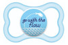 Chupeta Bico De Silicone Air 18m+ Azul - Mam 0