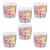 6 Potes Doce Embrulhado Individual Paçoca Gibi 1,020 Kg Cada 0
