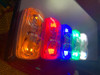 Farol Trailer Carro Zorra 12v X1 C/ Lampara Led T10 Azul R2 4
