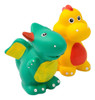 Dinos Lanza Agua Con Chifle X 3 Dinosaurios Chanchy Toys Bol 3