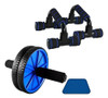 Kit Rueda Abdominal Con Alfombra + Push Up Lagartijas Morro 0