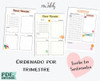 Kit Imprimible Agenda De Embarazo Diario Embarazada Control 3