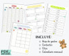 Kit Imprimible Agenda De Embarazo Diario Embarazada Control 6