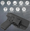 Funda Pistolera Cz 75 P10c 9mm Kydex Interna Houston Táctica 7 Funda Pistolera Cz 75 P10c 9mm Kydex Interna Houston Táctica 7