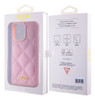 Protector Guess Para iPhone 15 Pro Capitoneado Rosa 7