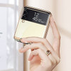 Funda Para Samsung Galaxy Z Flip 3 - Dorada 1