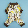 Pijama Para Mascotas Fitwarm De Algodón Suave Con Estampado 1 Pijama Para Mascotas Fitwarm De Algodón Suave Con Estampado 1