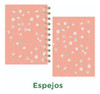 Cuaderno Tapa Dura A5 Doble Anillado Rayado Stickers 80h 3
