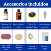 Kit Restaurador Revividor Pulidor De Faros Ópticas De Auto 2