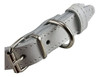 Collar De Perro De Cuero Genuino Blanco 7 Tamaños 1