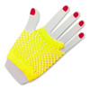 10 Pares De Guantes De Red Fluo Cortos Brillo Luz Uv Fiesta 3
