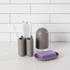 Porta Cepillos Gris Touch 1