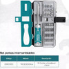 Set destornillador De Precisión 33pzs intercambiables Total 2